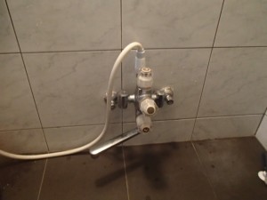 TOTO浴室水栓取替工事（春日井市）施工前